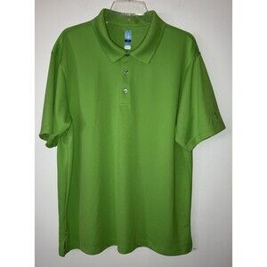 PGA Tour Golf Polo Shirt Mens Size XL Short Sleeve Top Green Sports Outdoor
